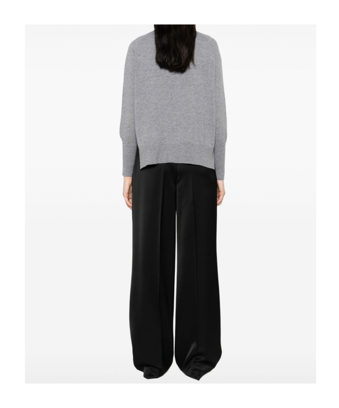 Baserange Crew Neck Sweater In Gray