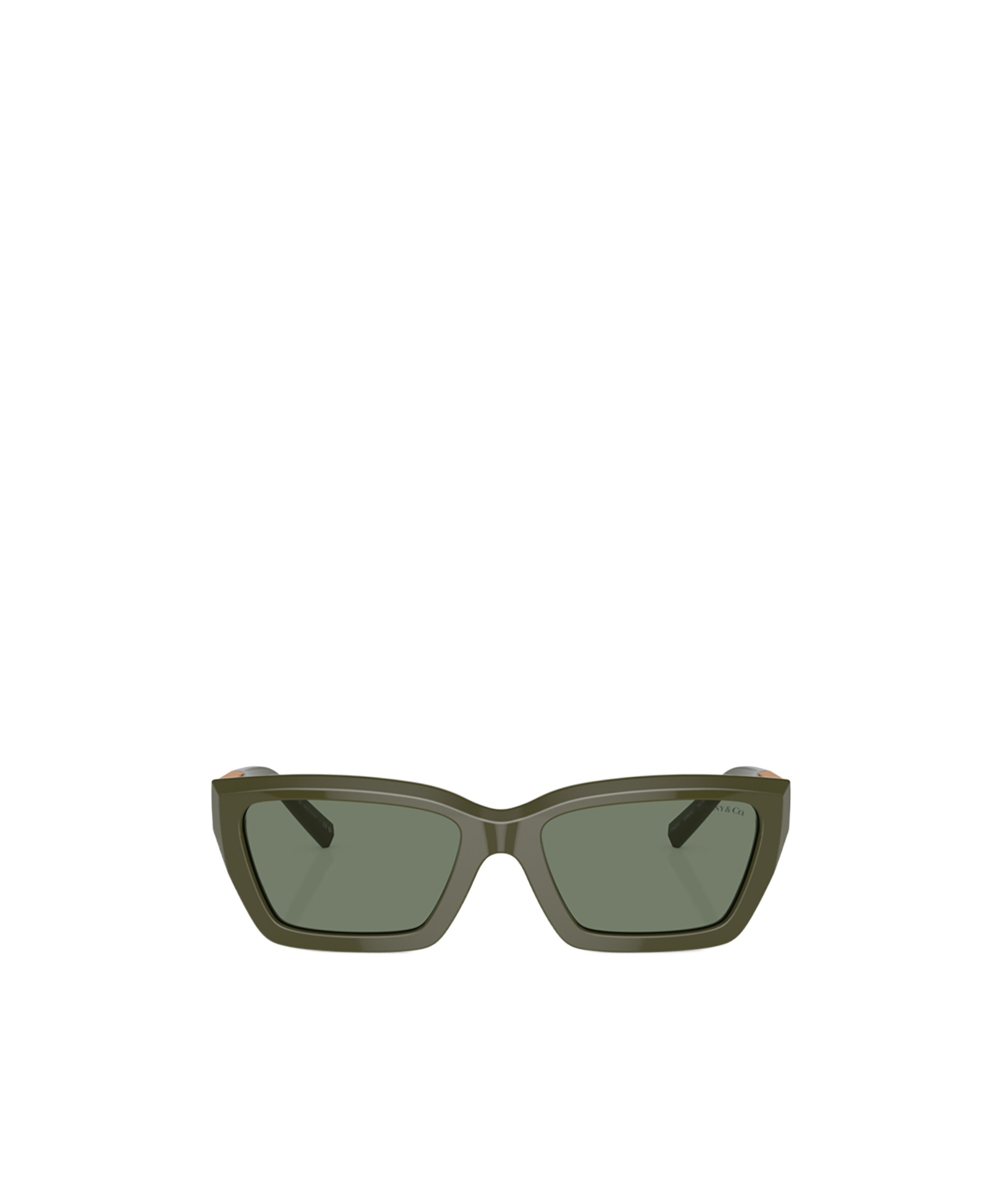 Tiffany & Co Rectangular Sunglasses In Green