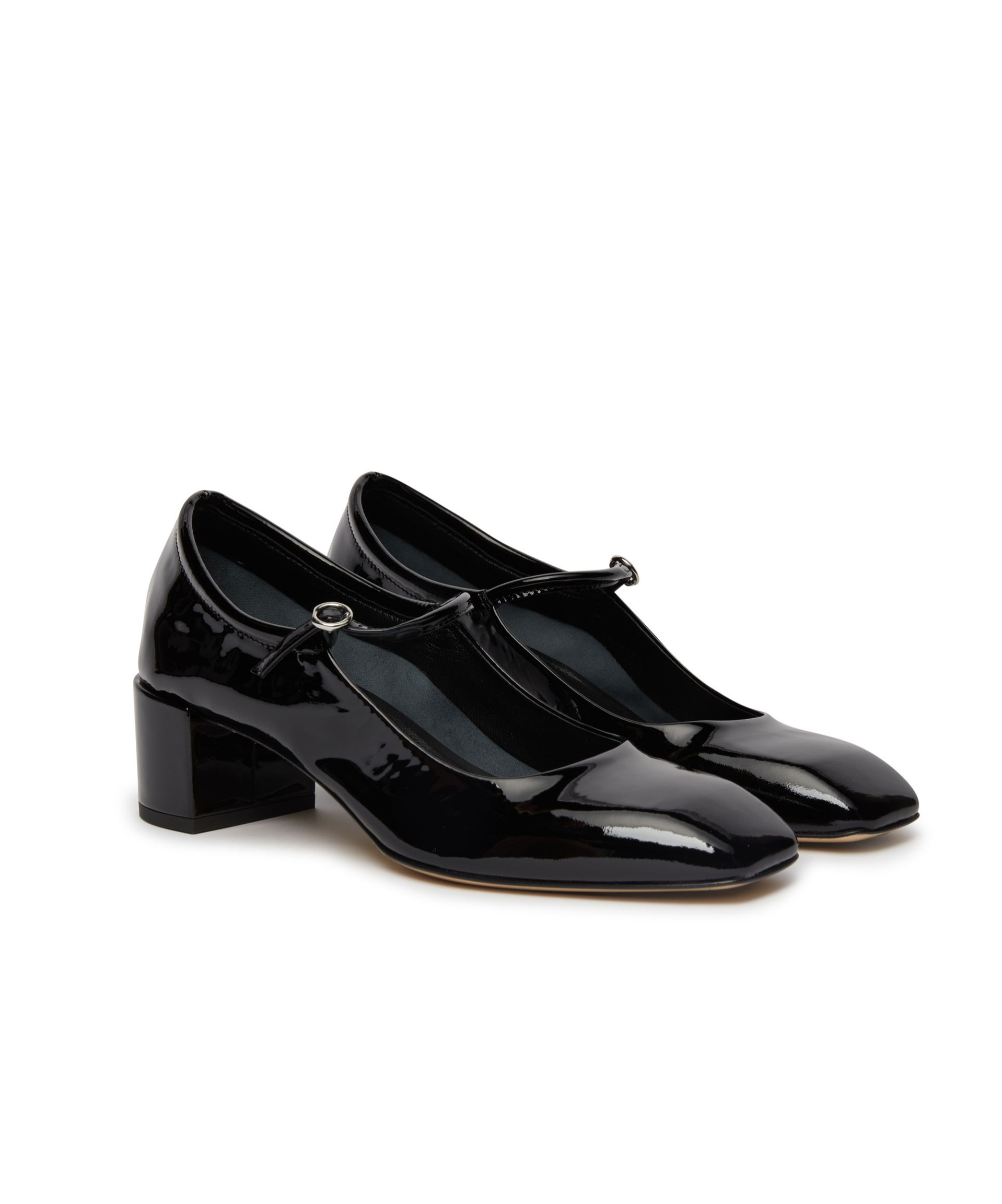 AEYDE SQUARE TOE HIGH HEELS