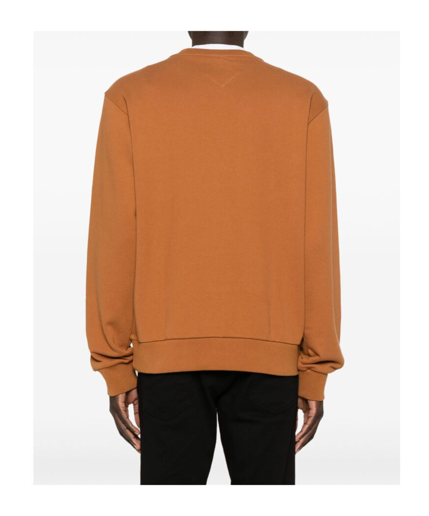 Mcm Cotton Sweatshirts In Orange