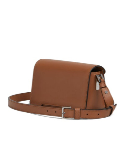 Marni Trunkaroo Foldover-top Mini Shoulder Bag In Brown