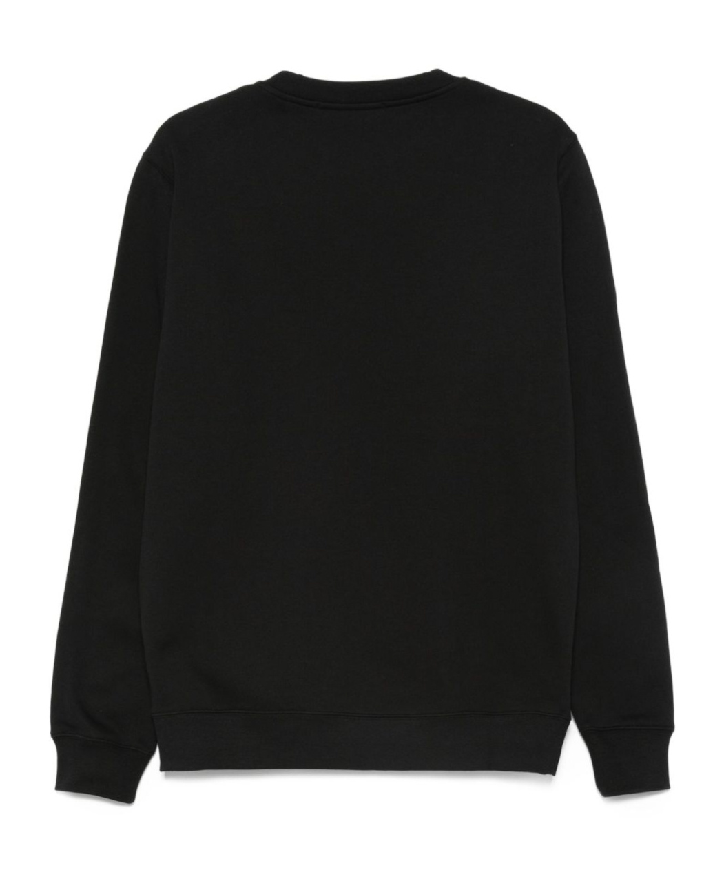 Msgm Crew Neck Long Sleeves Sweatshirt In Black