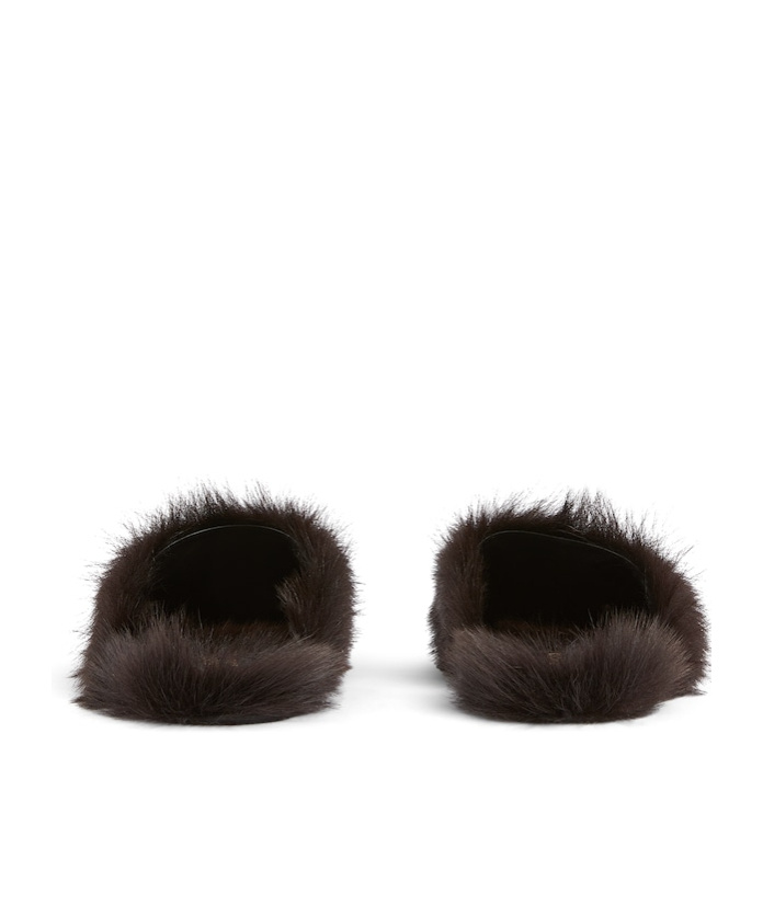 Gucci Horsebit Flat Slip-on Mule In Brown