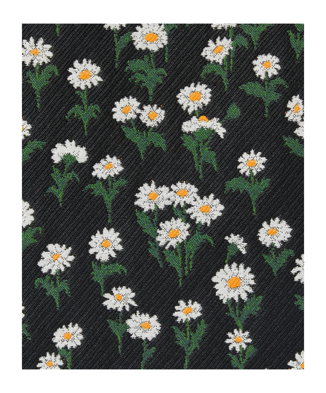 Gucci Floral Crepe Midi Skirt In Green