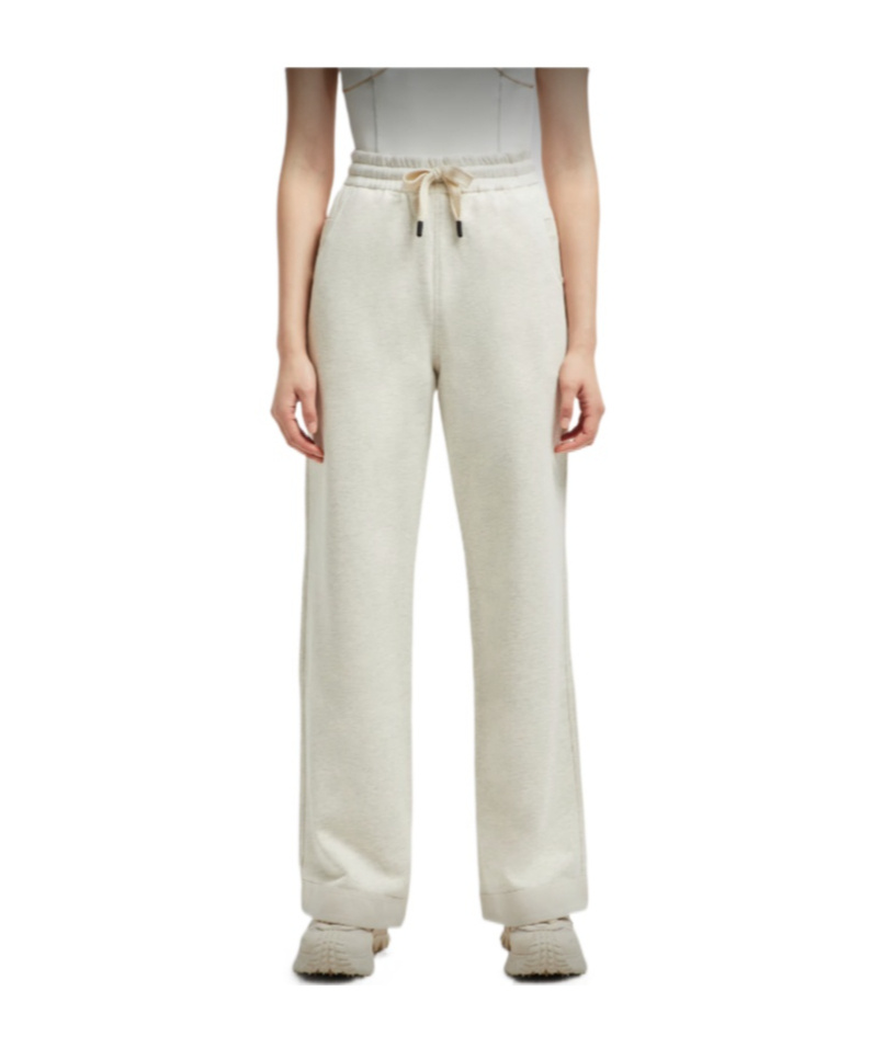 Moncler Elastic Waist Sweatpants In White
