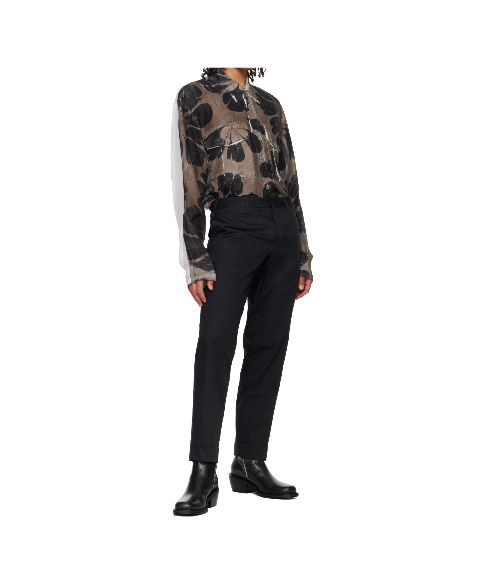 Dries Van Noten Casual Pants With Belt Loops