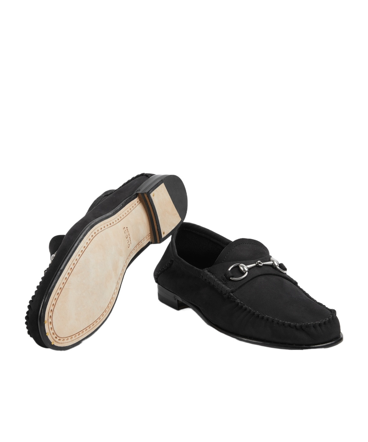 Gucci Gigi Horsebit 1953 Suede Mocassin Loafers