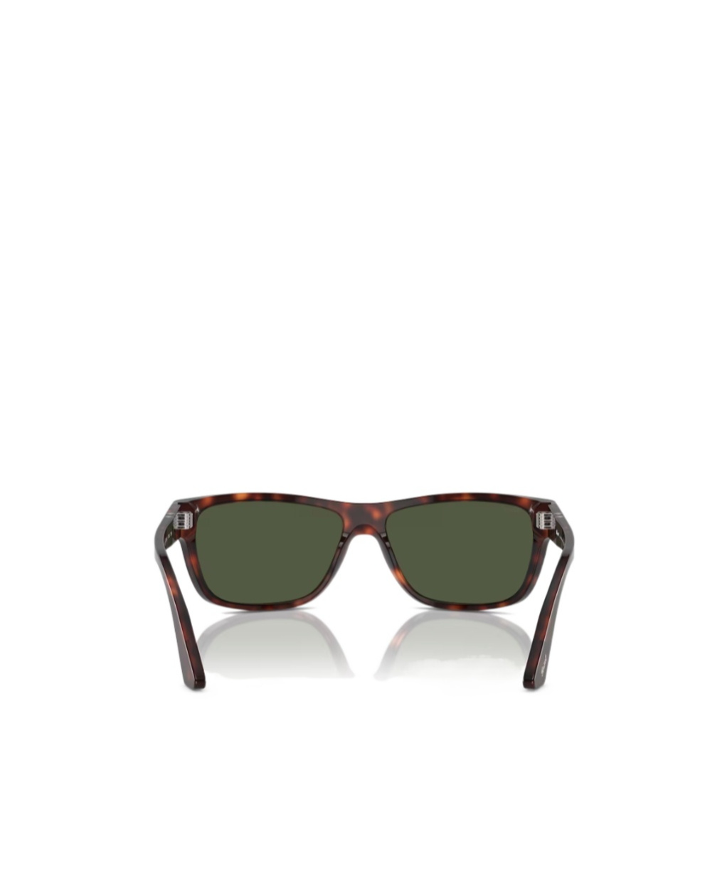 Persol Rectangle-frame Sunglasses In Black