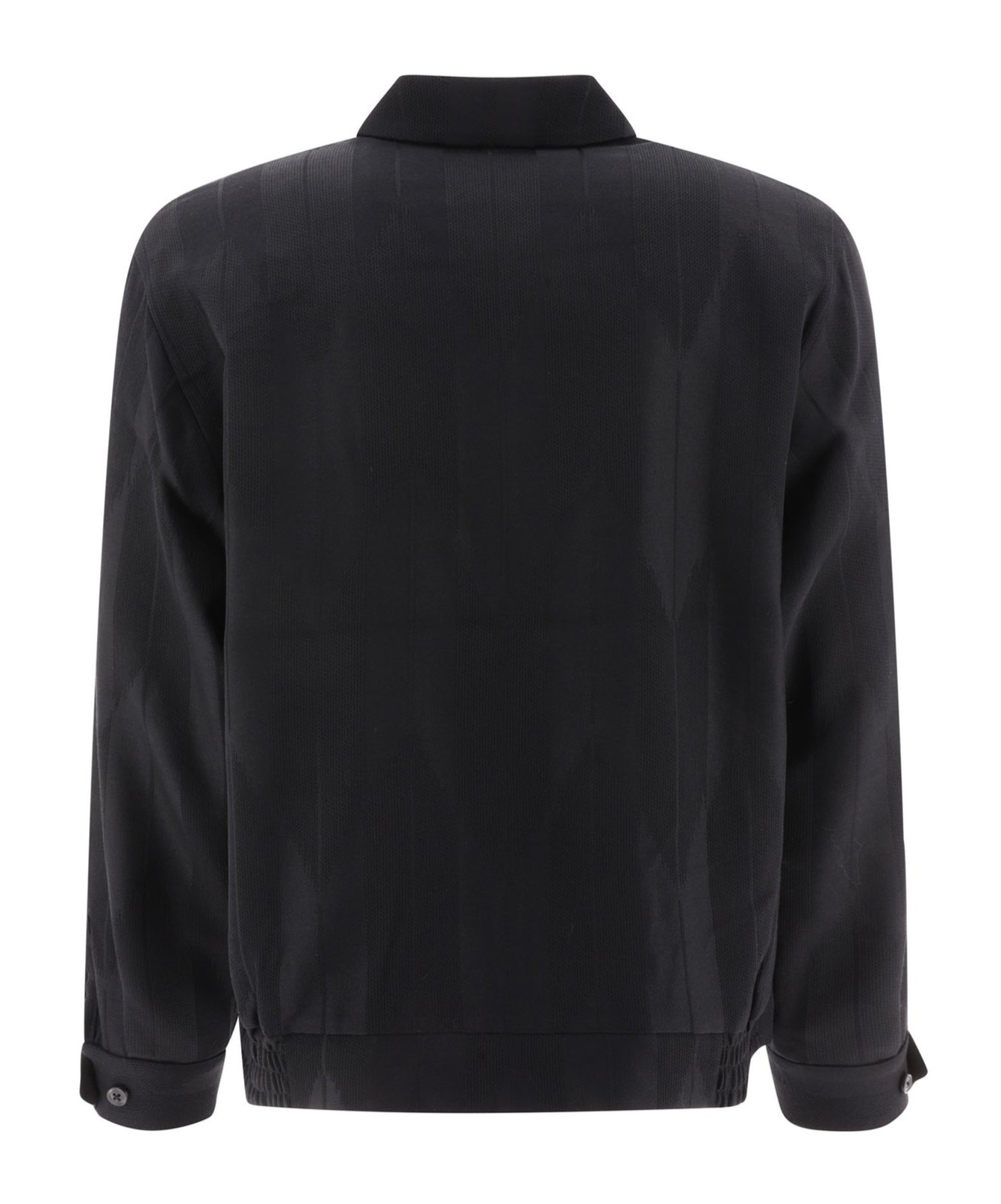 Needles Overshirt With Flap Pockets For Sport In Black