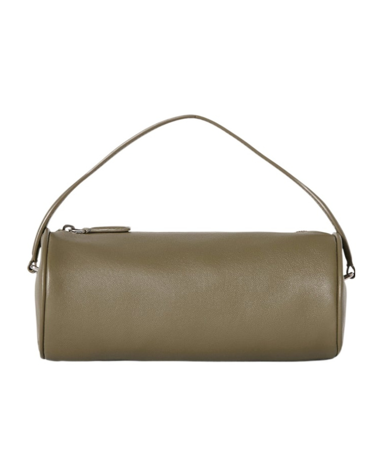 The Row Zipper Tote Bag In Green