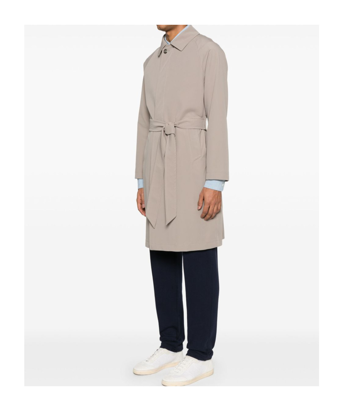 Tagliatore Long-sleeved Windbreaker In Brown