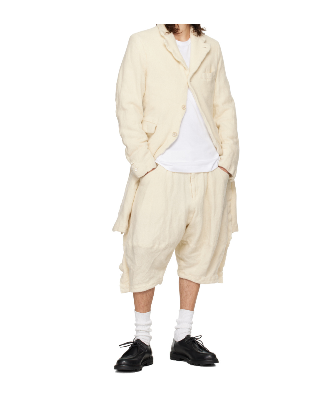 Comme Des Garçons Belt Loop Shorts