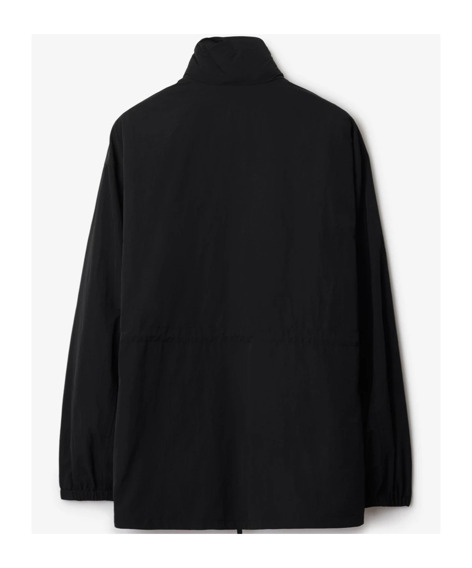 Burberry Lightweight Nylon Jacket By Ekd In Black