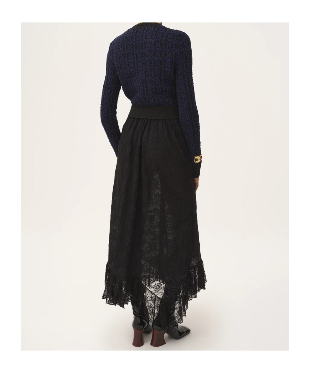 Chloé Elastic Waist Skirt In Black