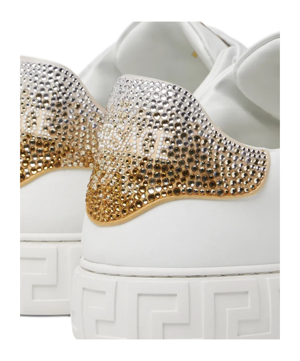 Versace Crystal Greca Sneakers