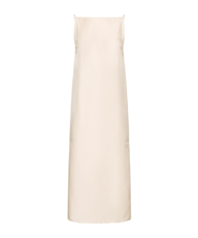 LOULOU STUDIO SULUM SILK MIDI DRESS