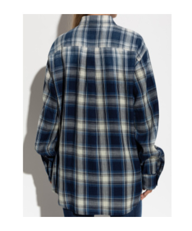 Dsquared2 Lapel Long Sleeve Shirt In Gray