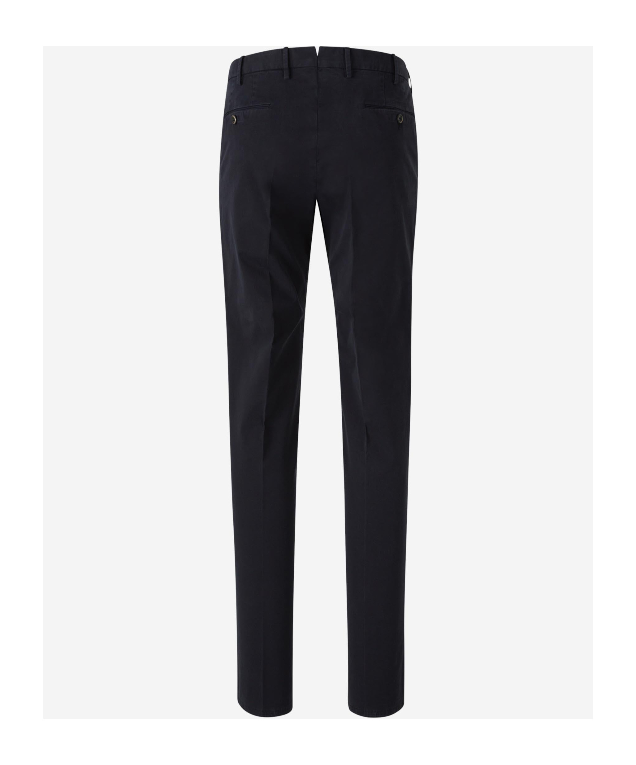 Pt01 Waistband Loop Casual Pants In Black