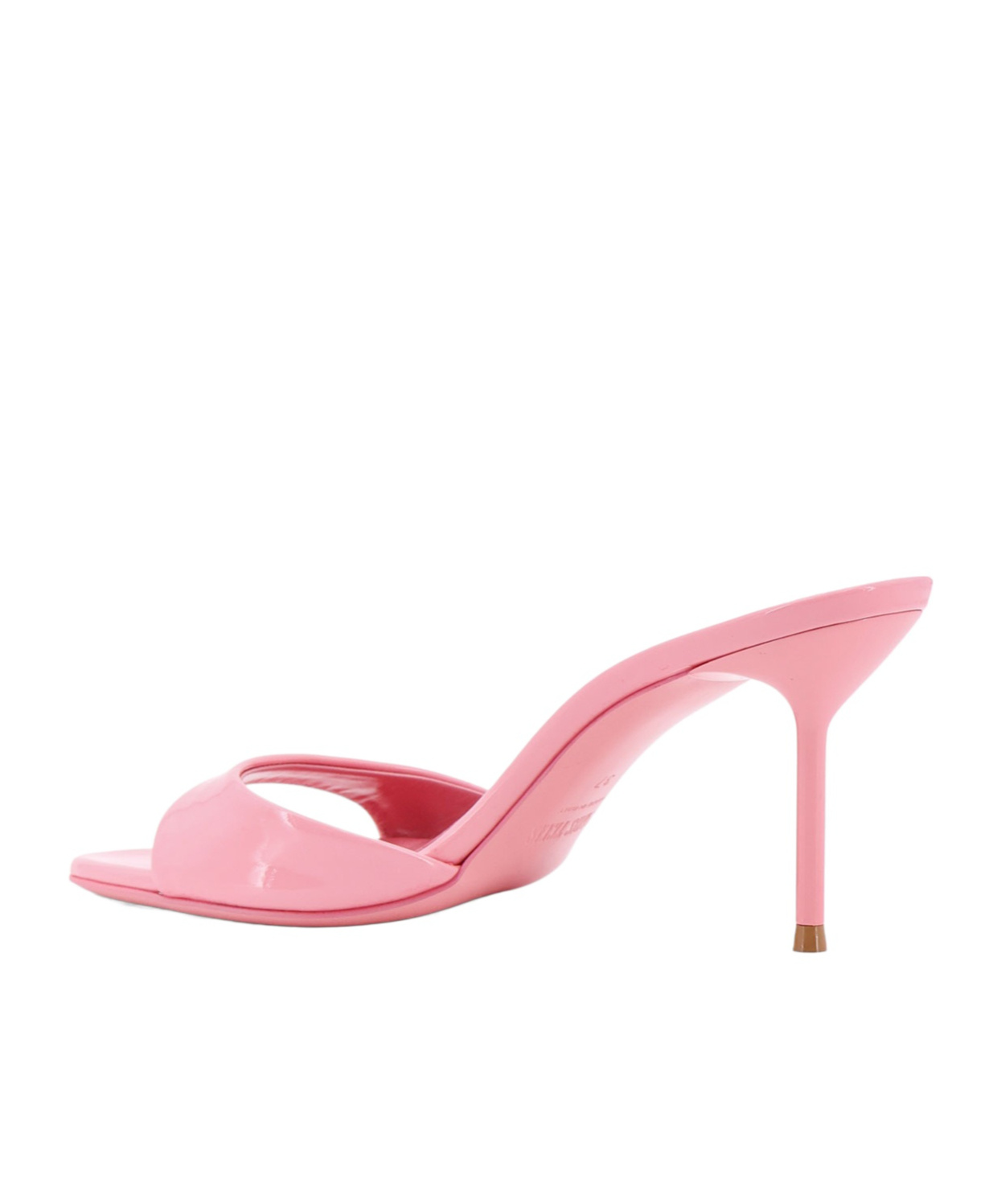 Paris Texas Lidia Logo High-heeled Sandals In Pink