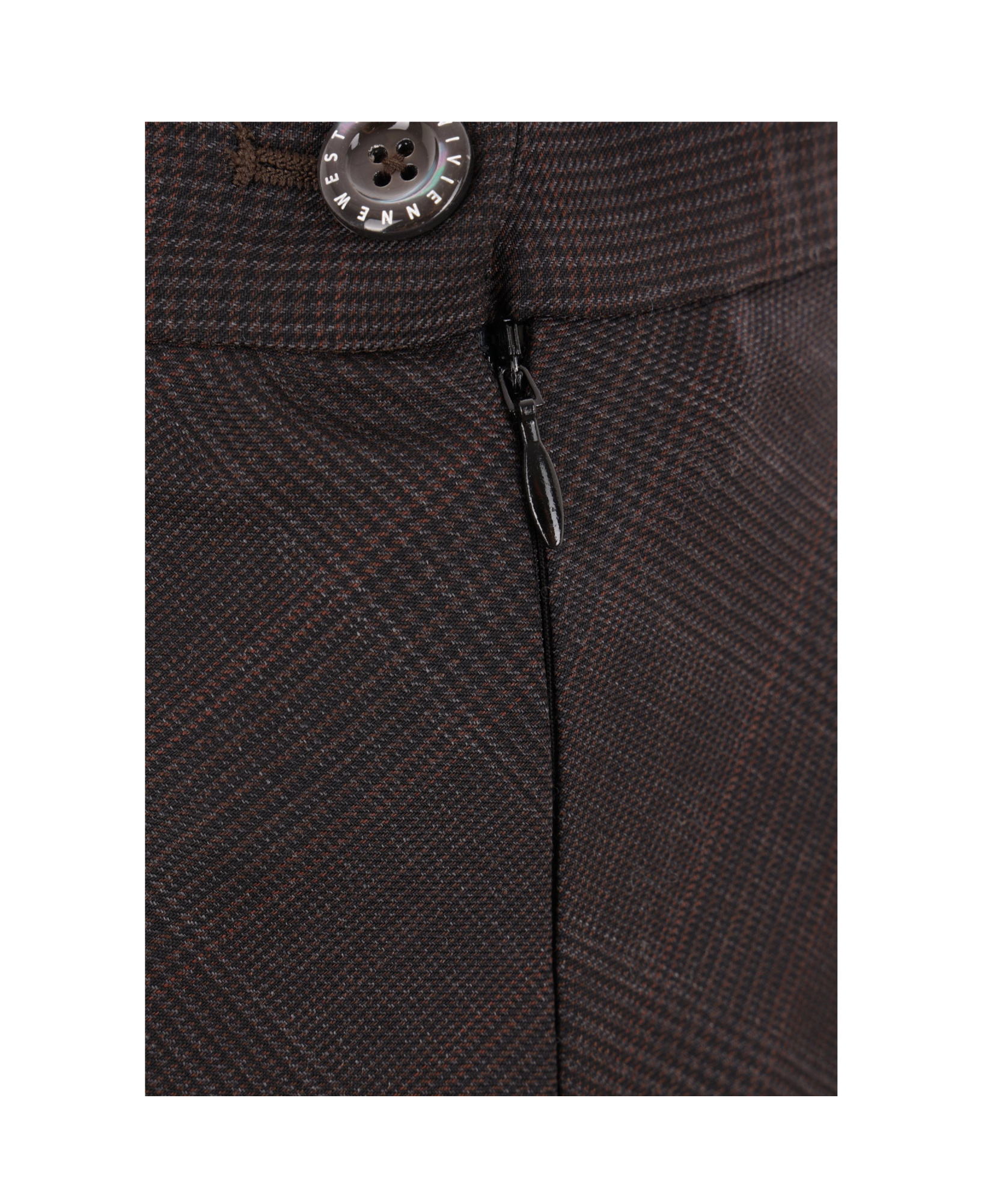 Shop Vivienne Westwood Side Panther Skirt In Black