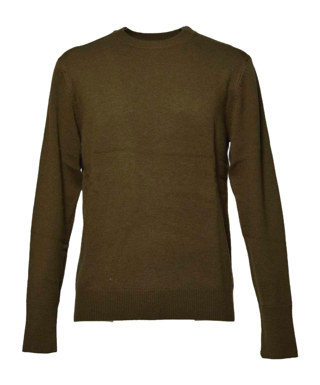 Shop Aspesi Crew Neck Long Sleeve Sweater