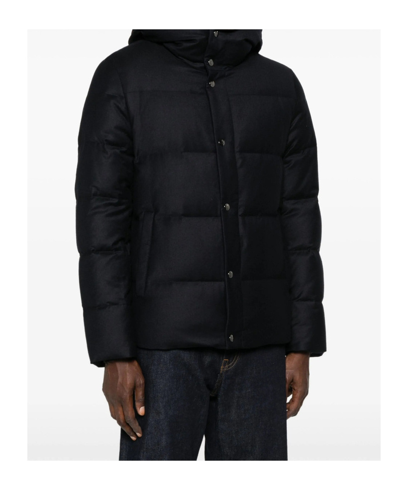 Montecore Hooded Padded Jacket In Black