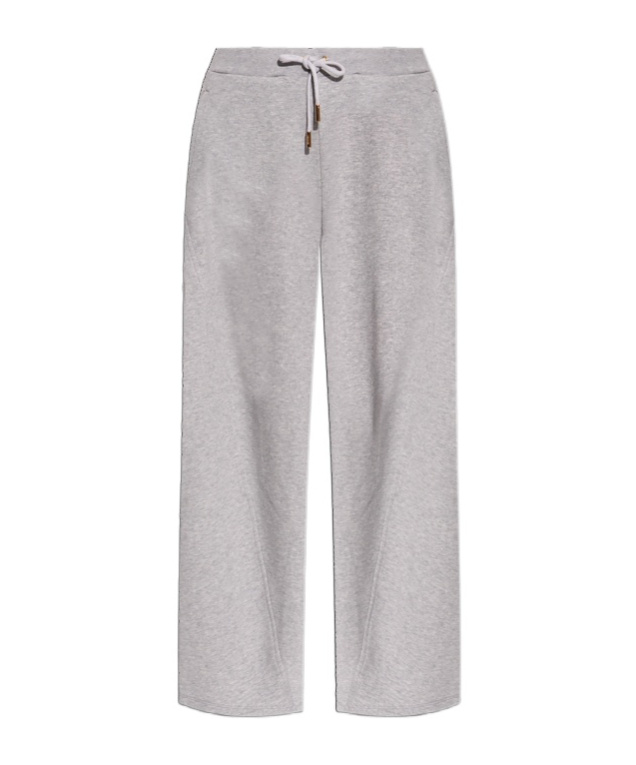 Versace Drawstring Sweatpants In Gray