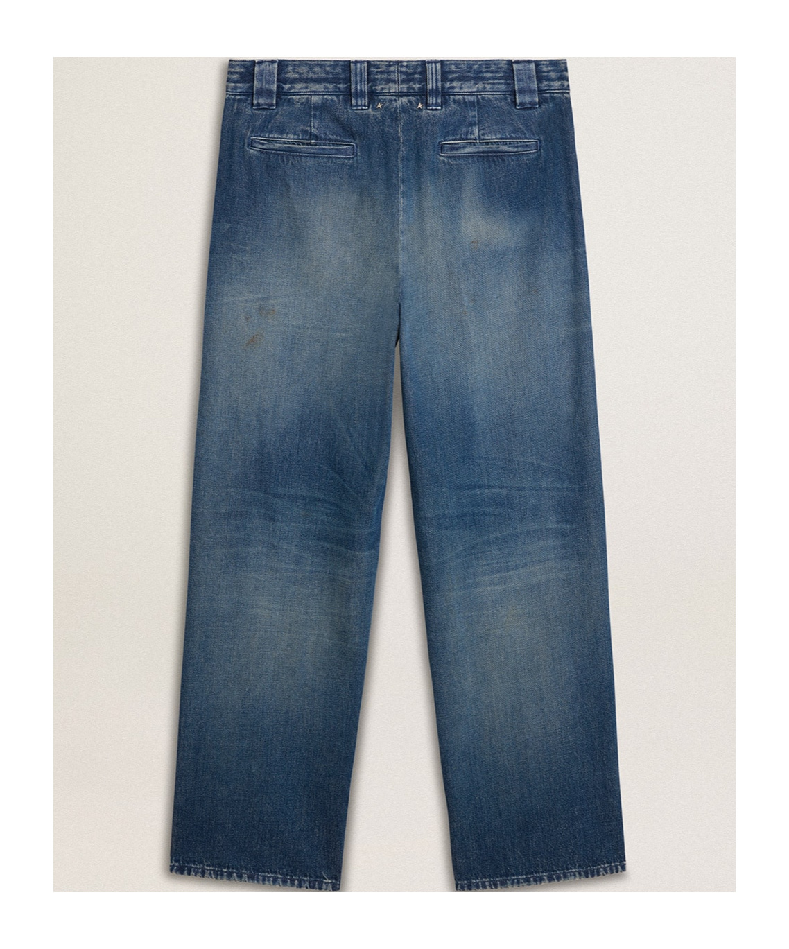 Golden Goose Belt-loop Jeans In Blue