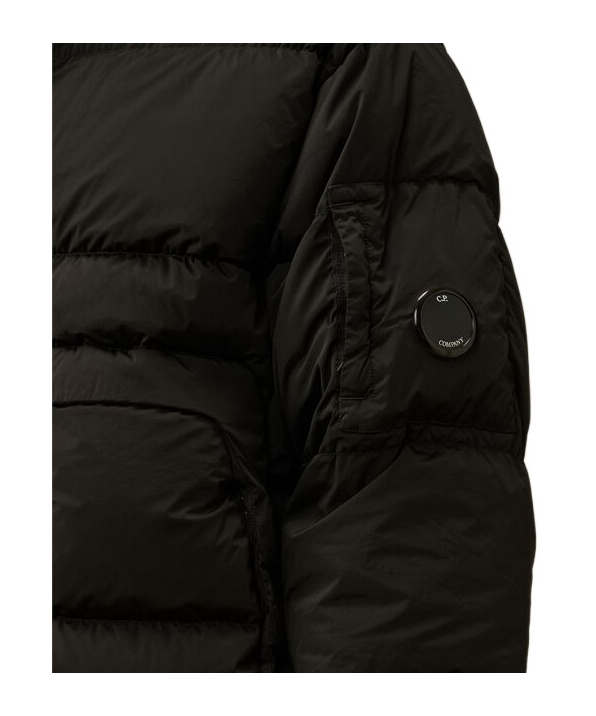 C.p. Company C.p.company Men Nycra-r Jacket With Hidden Hood In Black