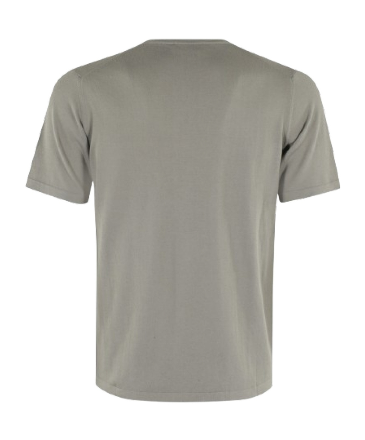 Roberto Collina Round Neck Short Sleeve T-shirt In Brown