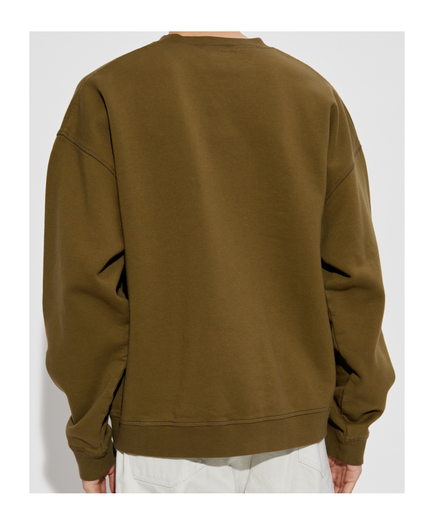 Dsquared2 Logo-print Sweatshirt In Brown