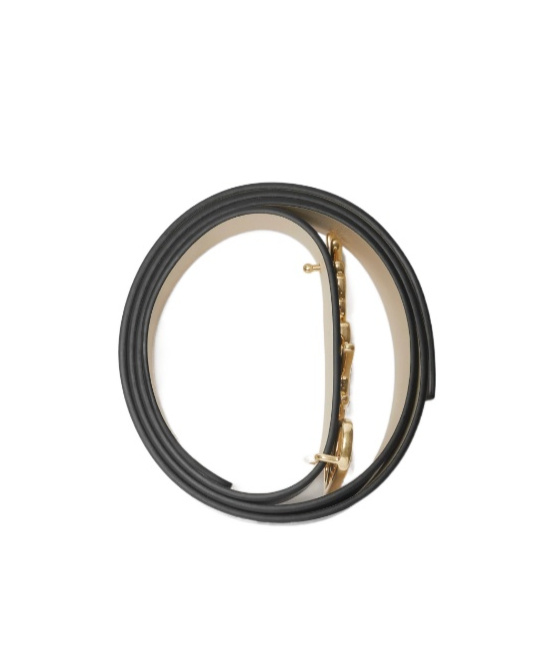 Burberry Adjustable Reversible Belts Smooth Finish In Black