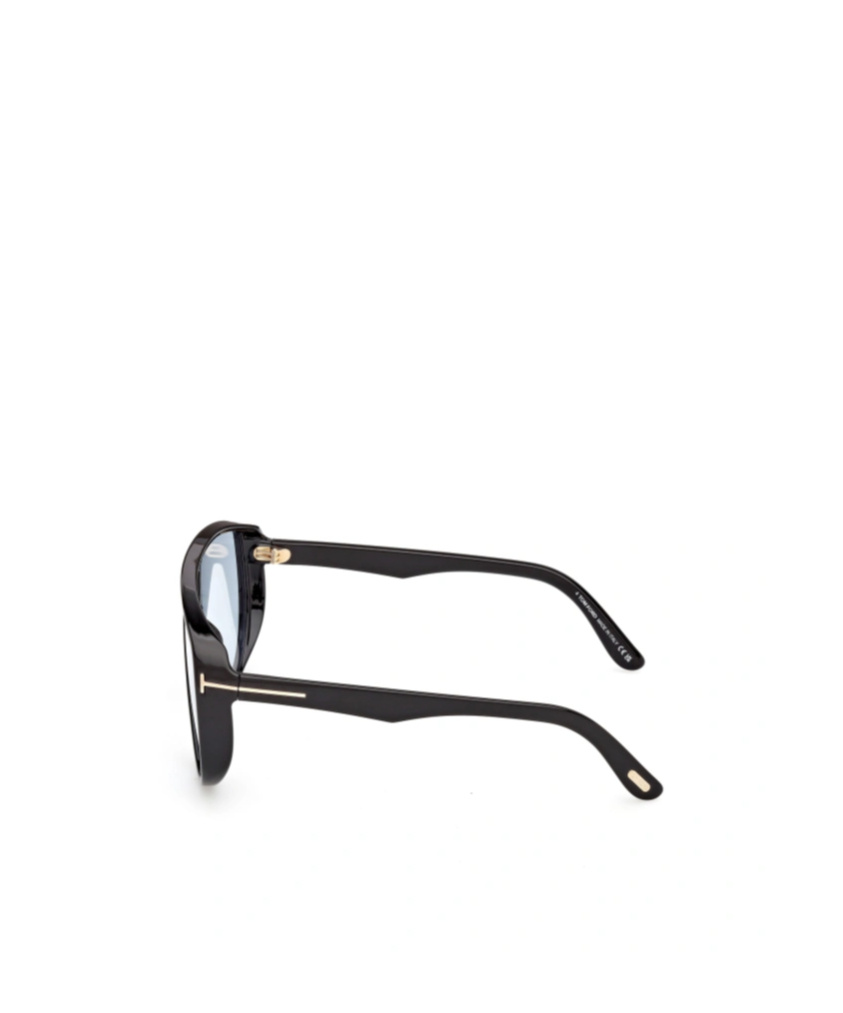 Tom Ford Eyewear Photochromatic Achilles Mask Frame Sunglasses In Black