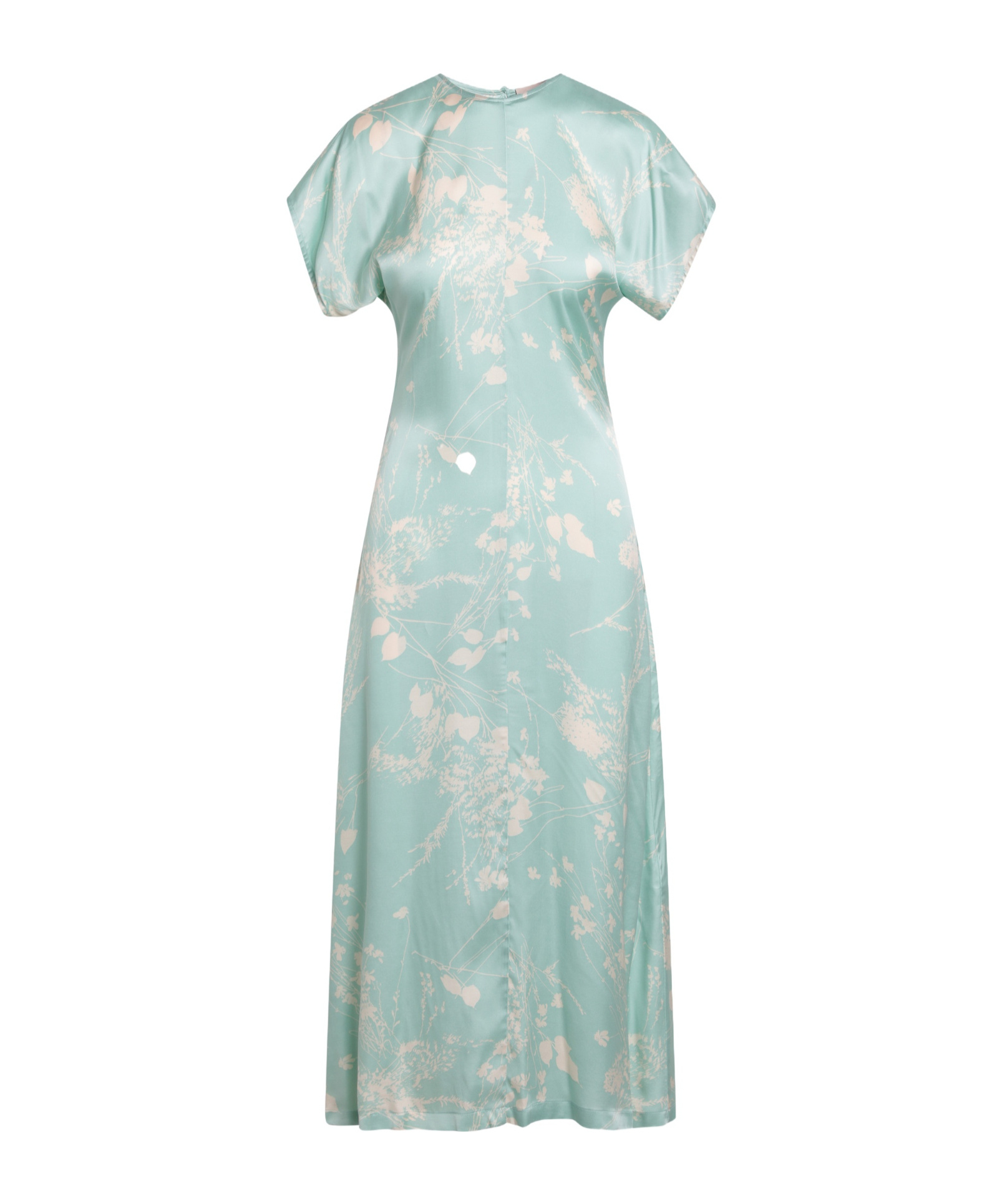 Semicouture Flowing Midi Dress With Floral Print