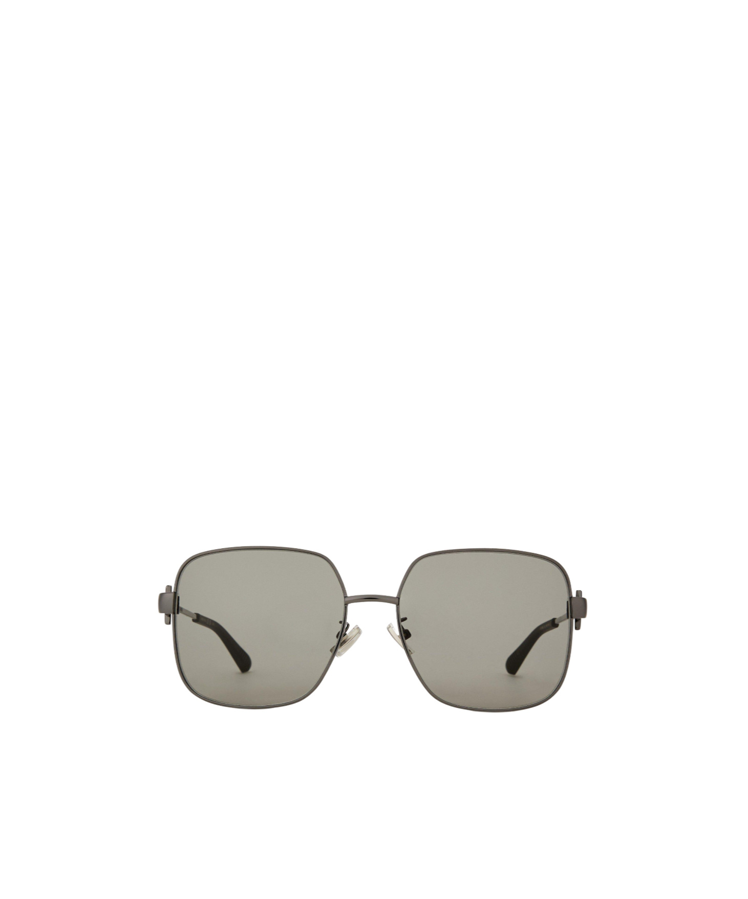Bottega Veneta Metal Sunglasses In Gray