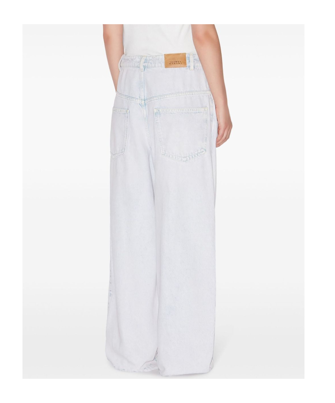 Isabel Marant Étoile Rachelle Jeans In White