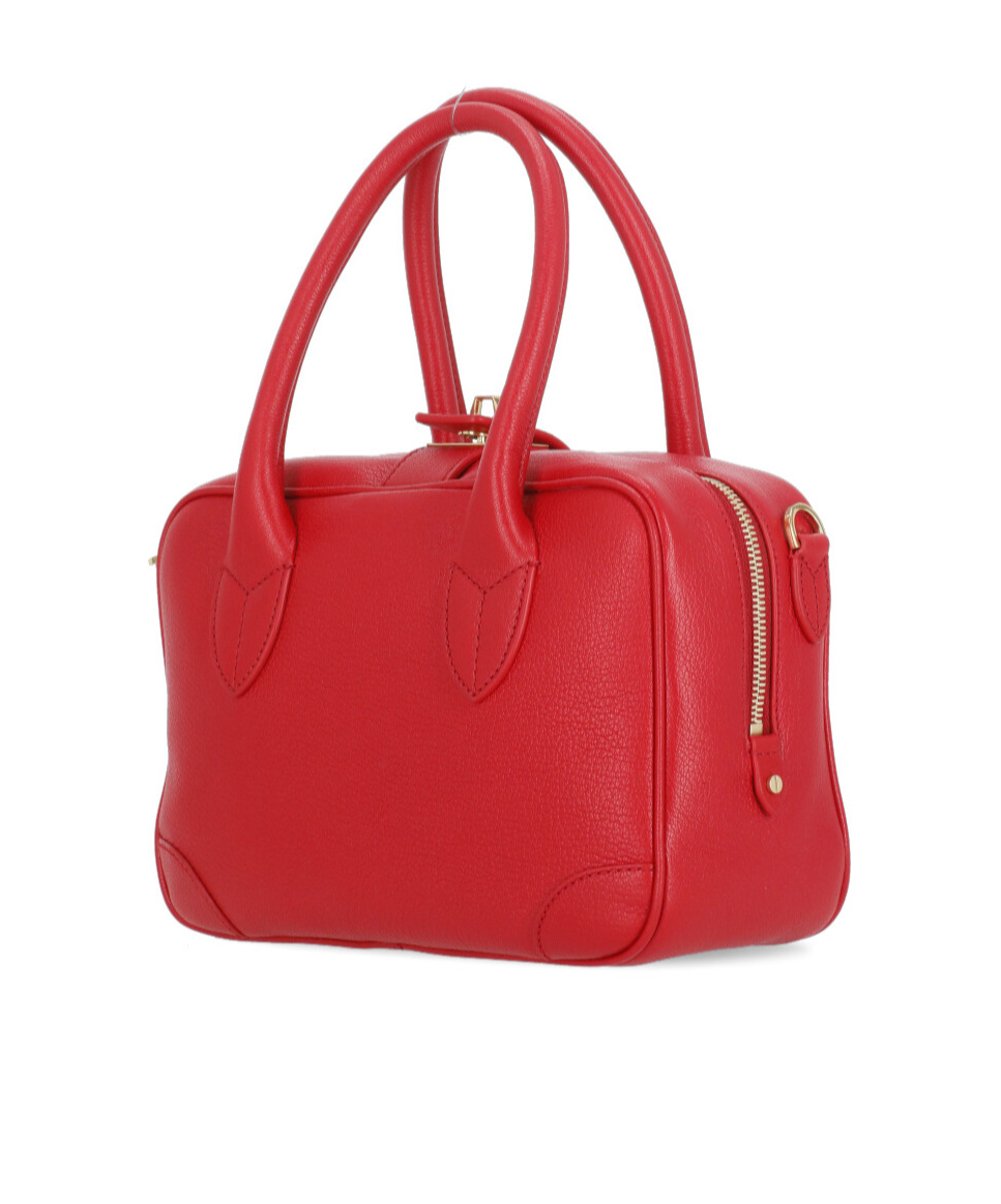 Golden Goose Logo Shoulder Bag In Red