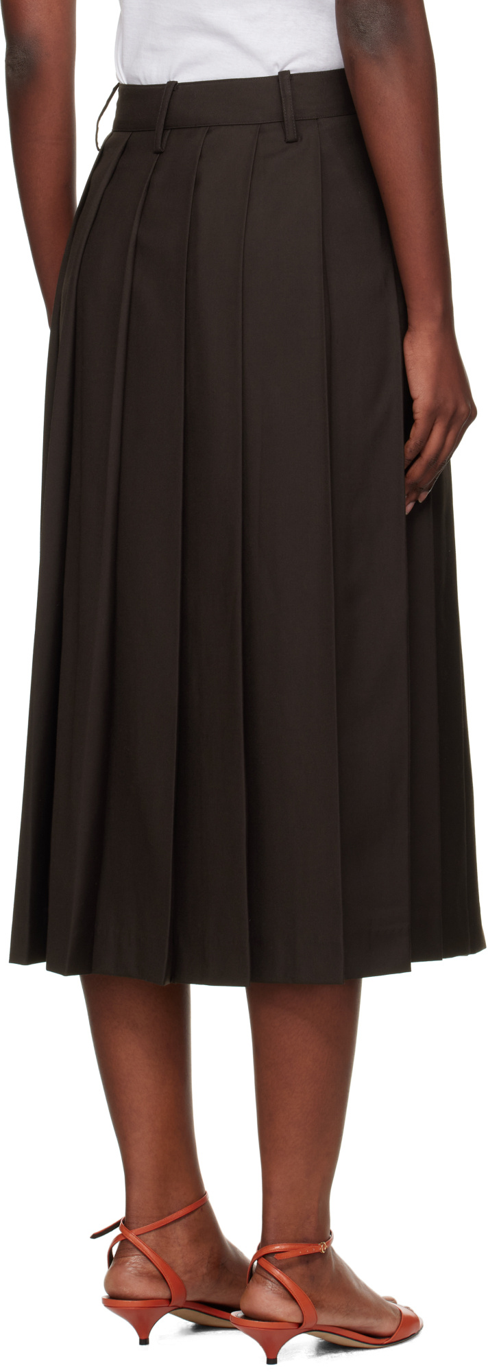 Dunst Twill Skirt In Black