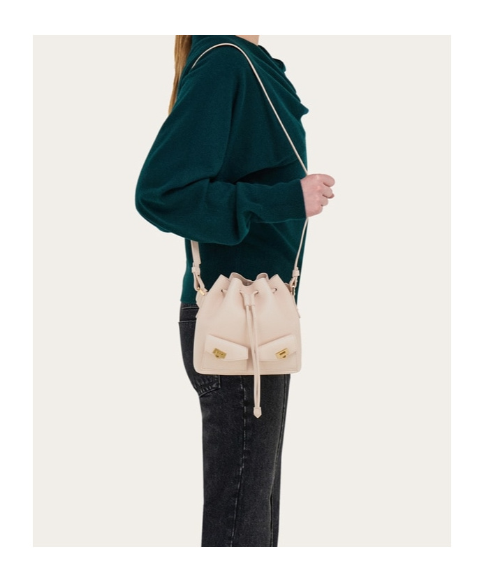 Ferragamo Multipocket Bucket Bag