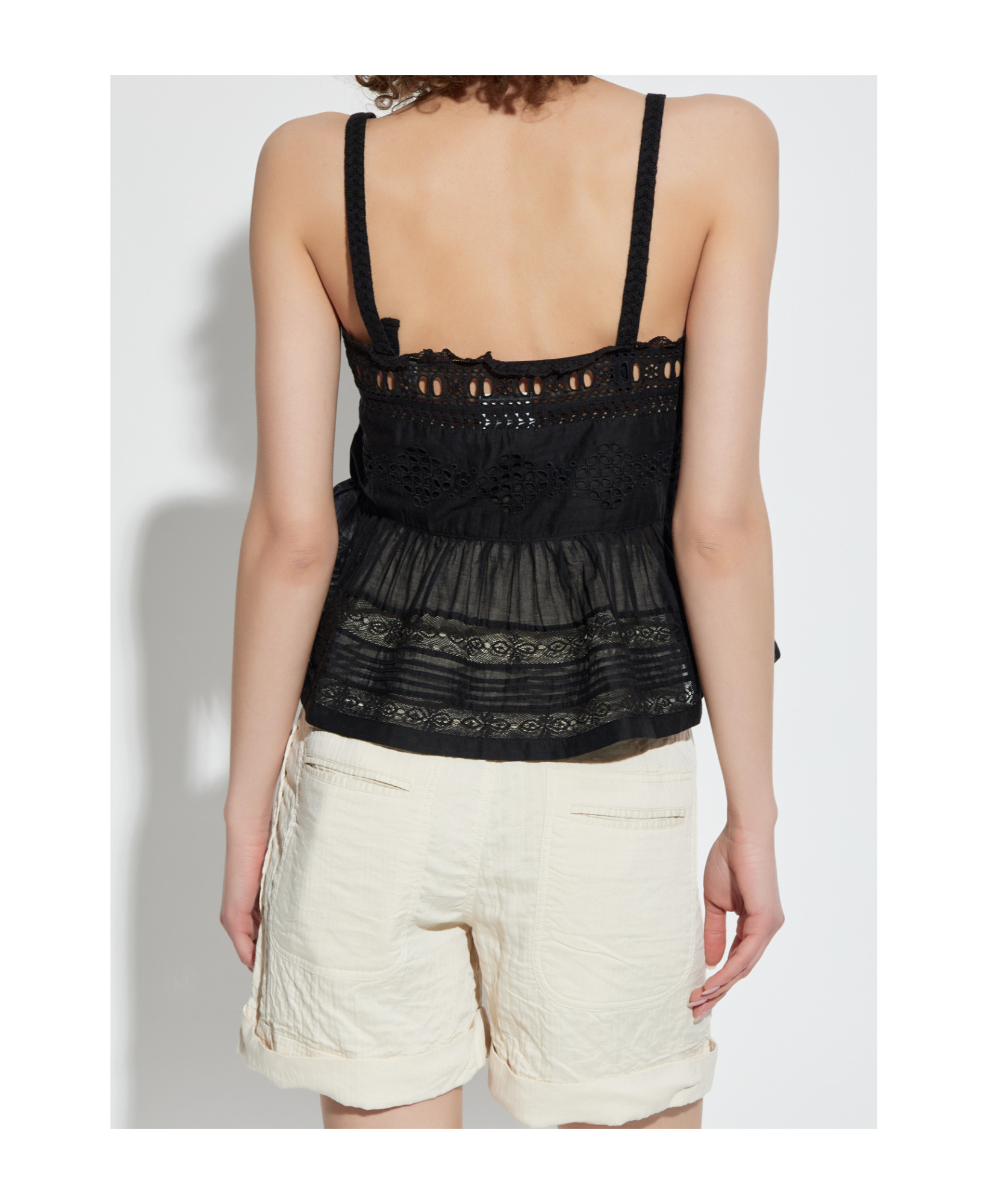 Shop Isabel Marant Étoile Denys Blouse In Black