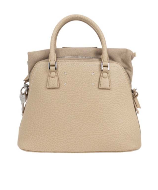 Maison Margiela Mini 5ac Classique Shoulder Bag In Nude
