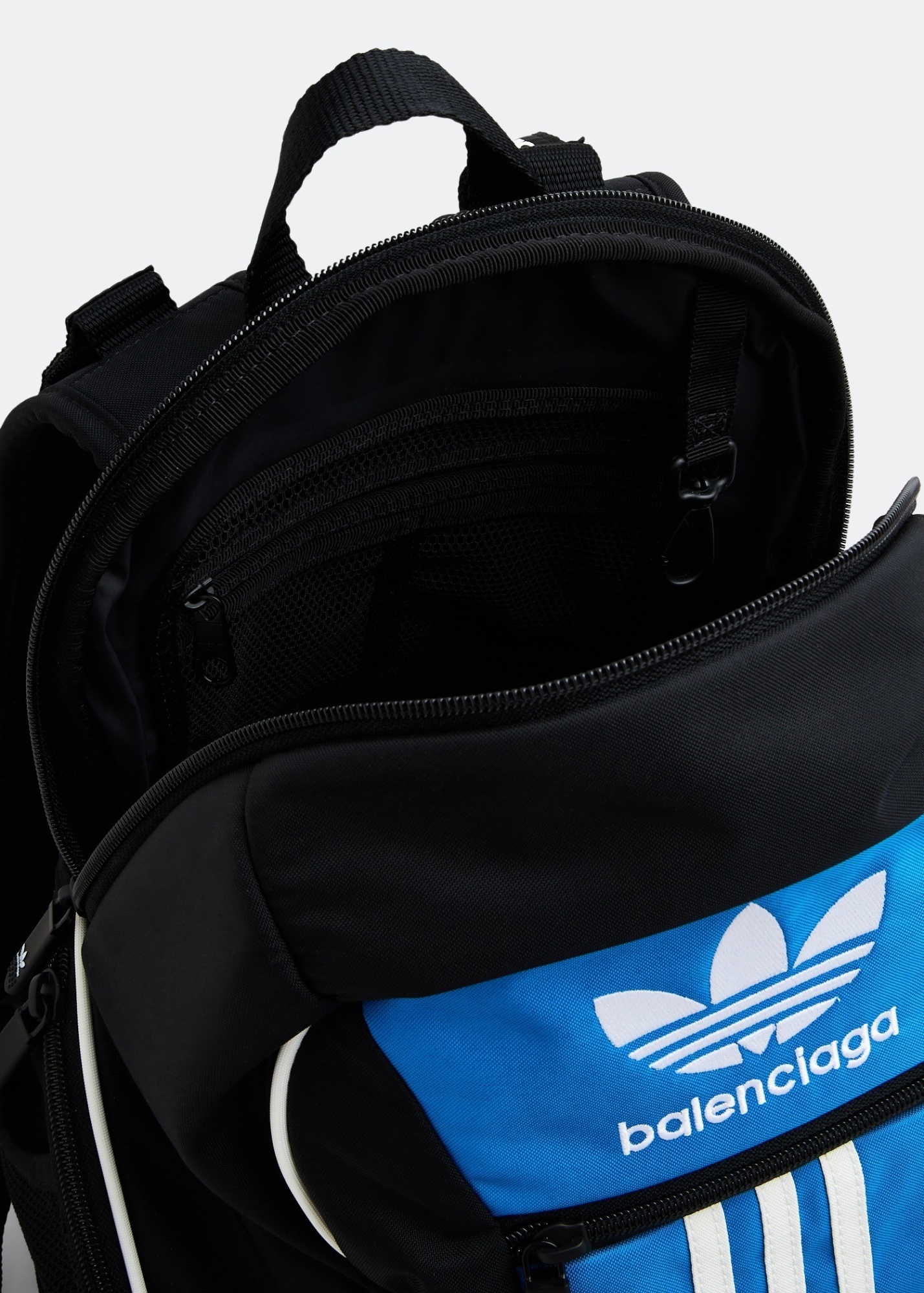 Balenciaga X Adidas Small Logo-print Backpack In Black