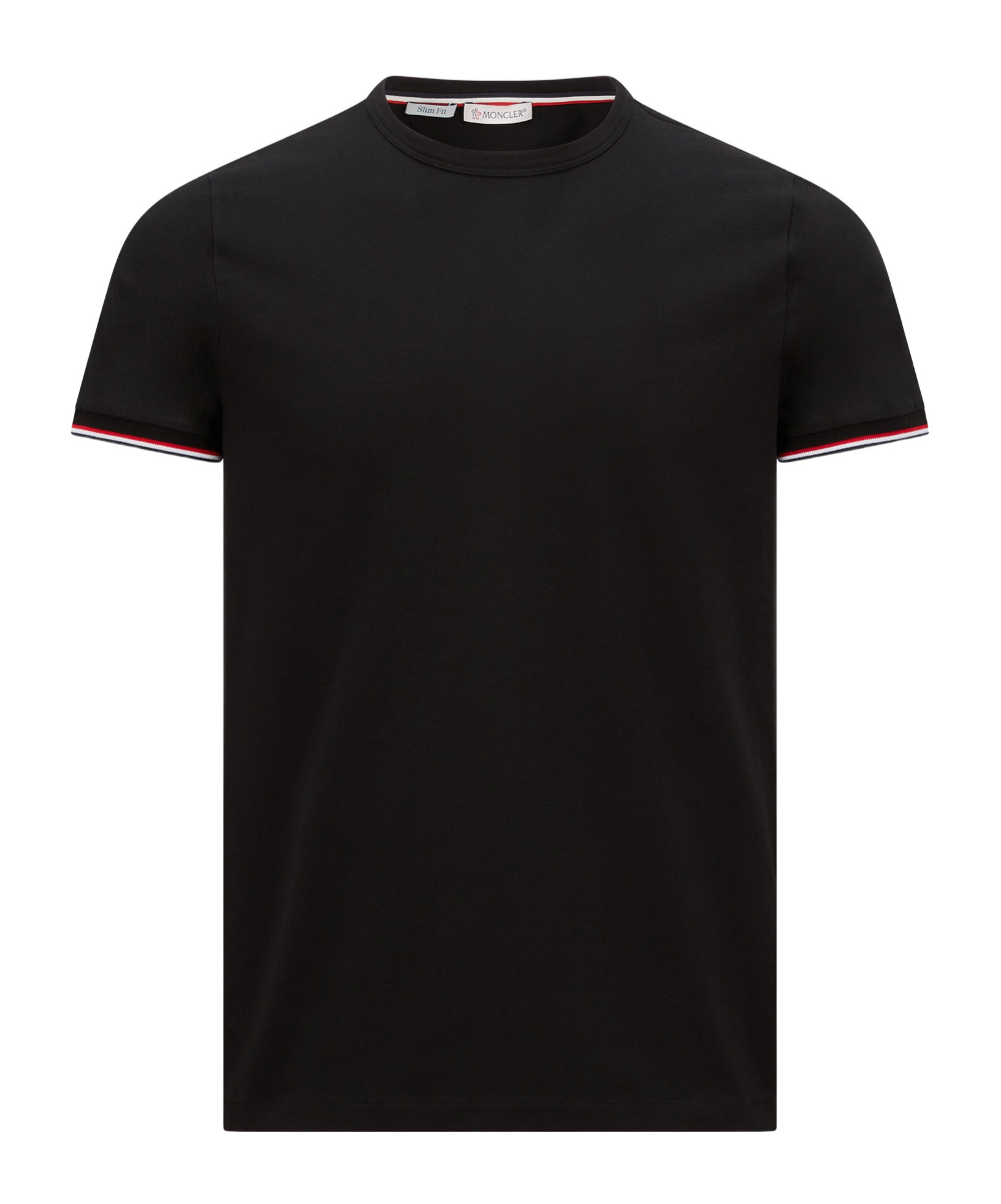 Moncler Short-sleeved T-shirt In Black