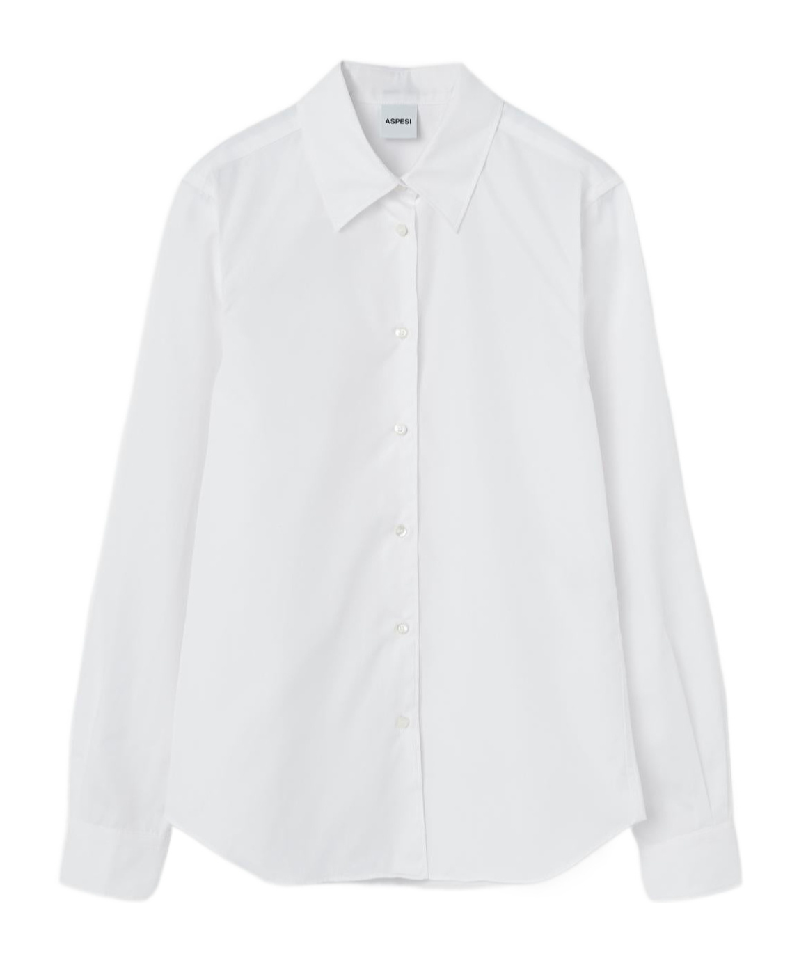 Aspesi Long-sleeved Shirt In White