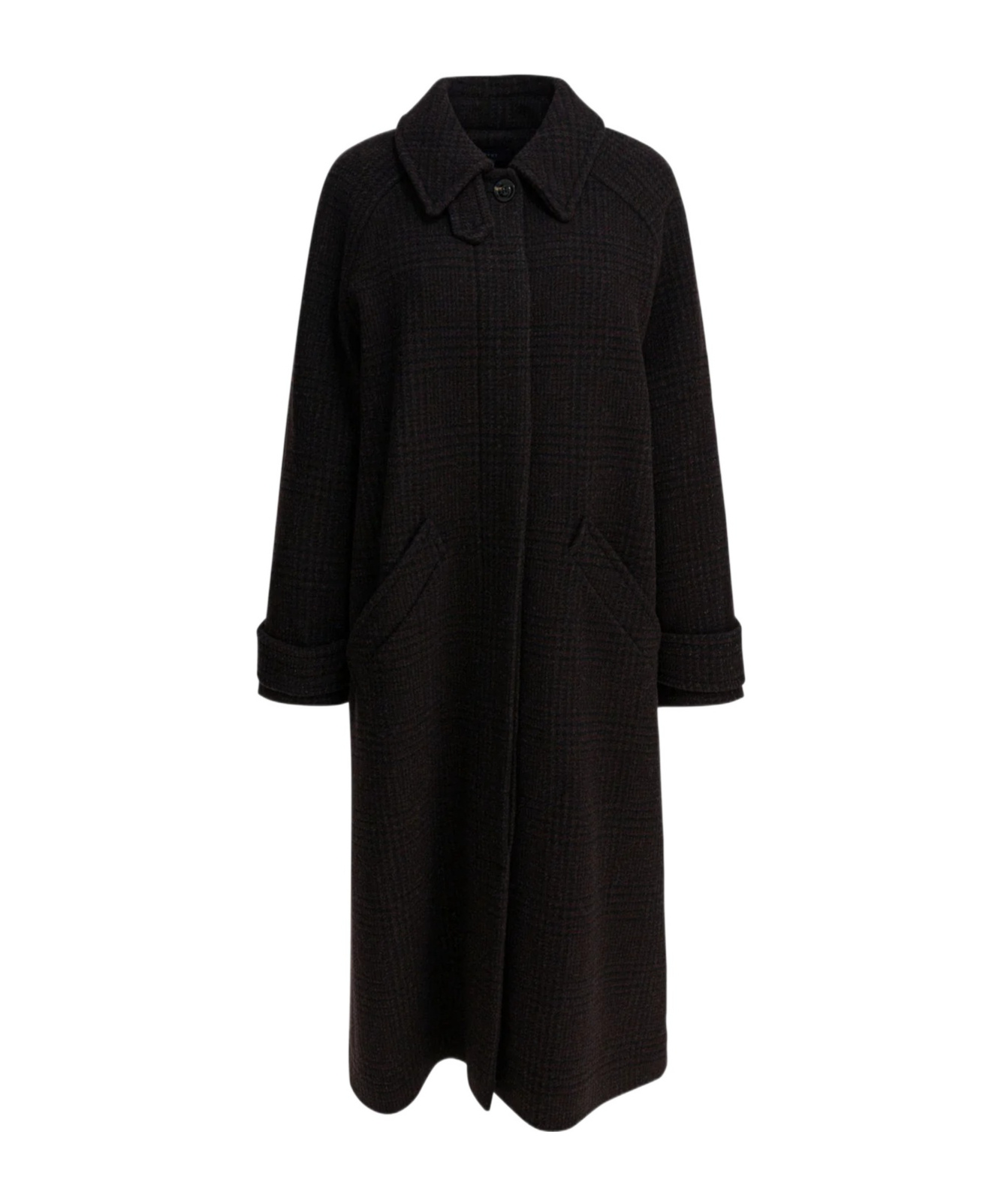 Soeur Berlin Single-breated Coat In Black