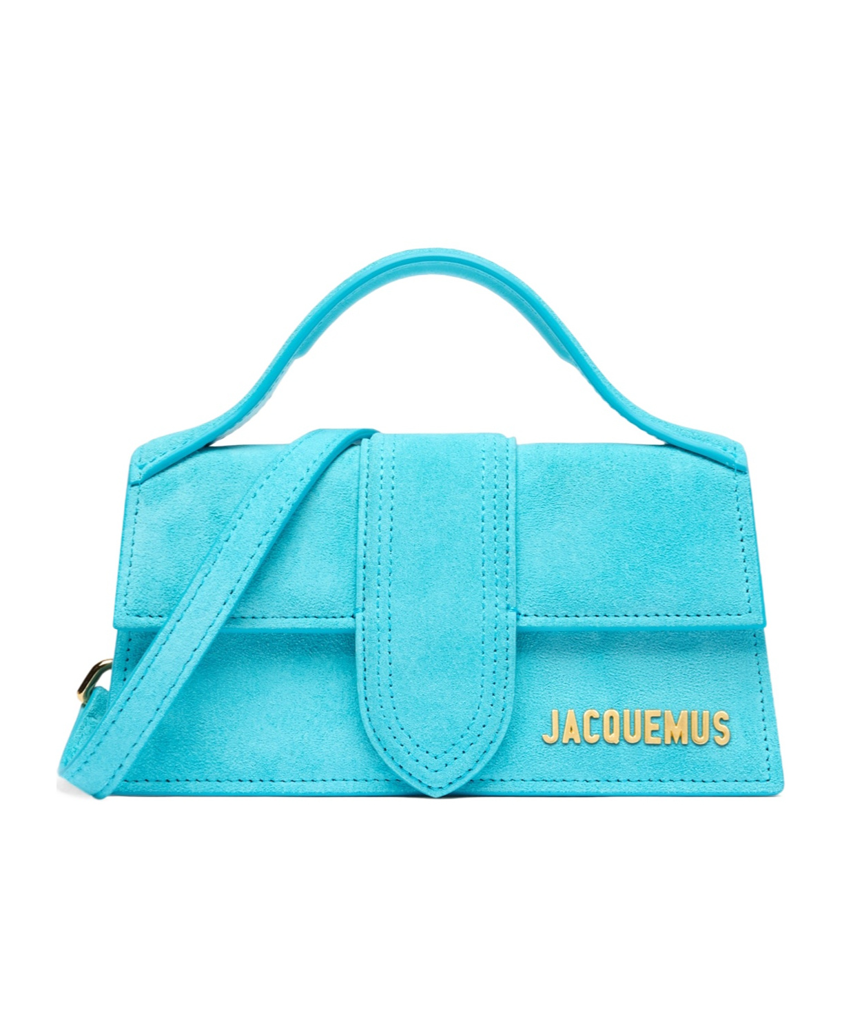 Shop Jacquemus Logo Mini Crossbody Bag In Green