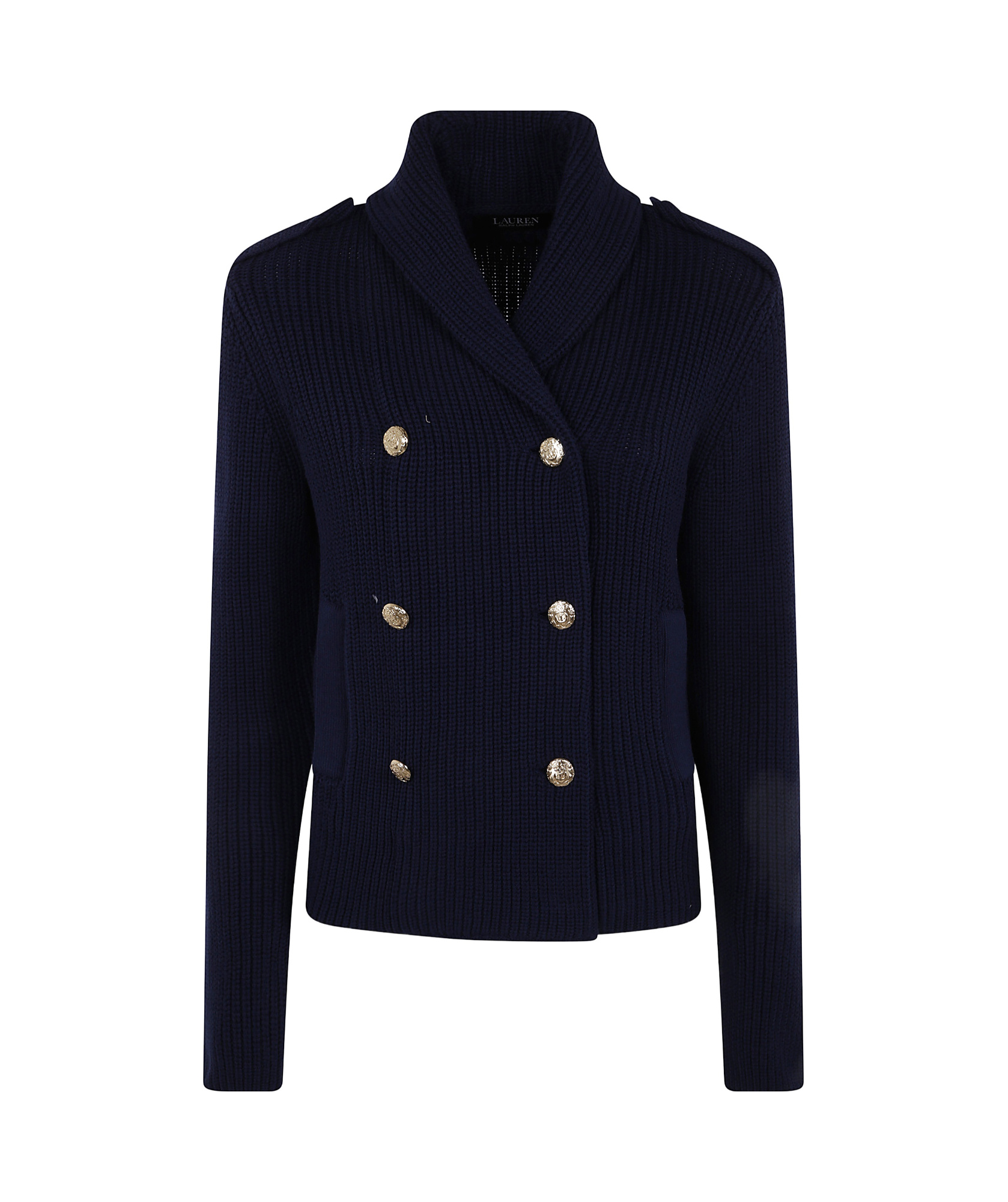 Polo Ralph Lauren Double-breasted Casual Jacket In Black