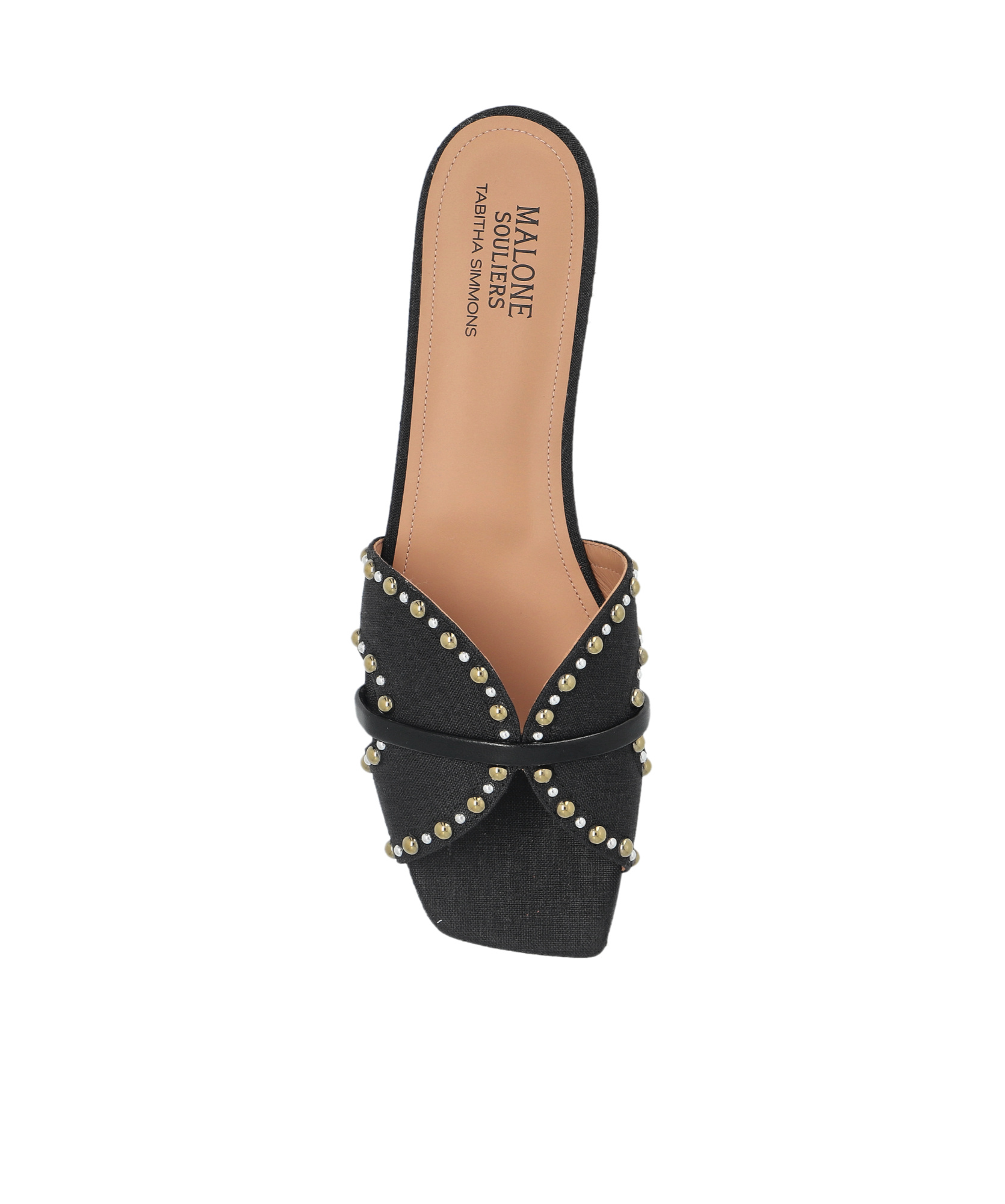 Malone Souliers Keke Slippers In Black