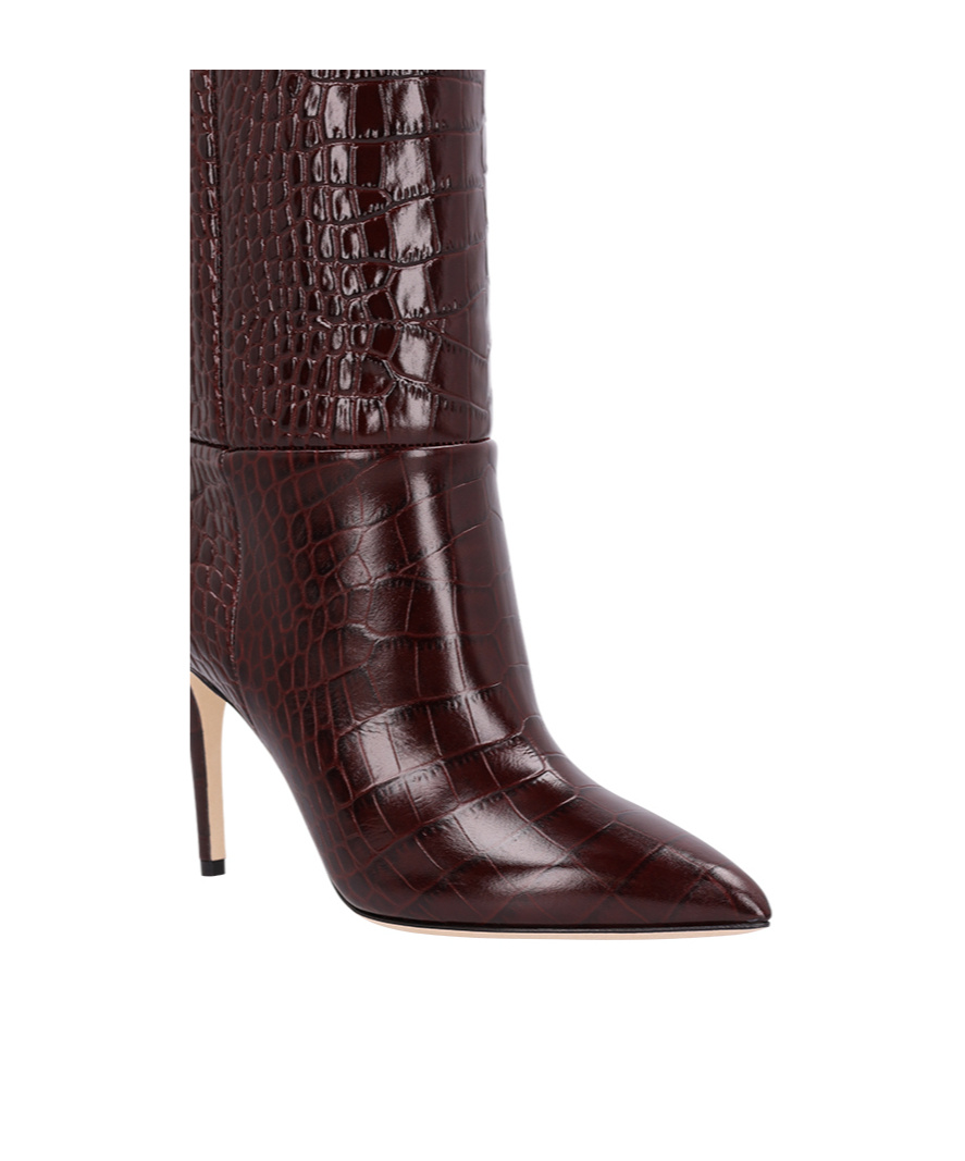 Shop Paris Texas Pointed Boots In Black