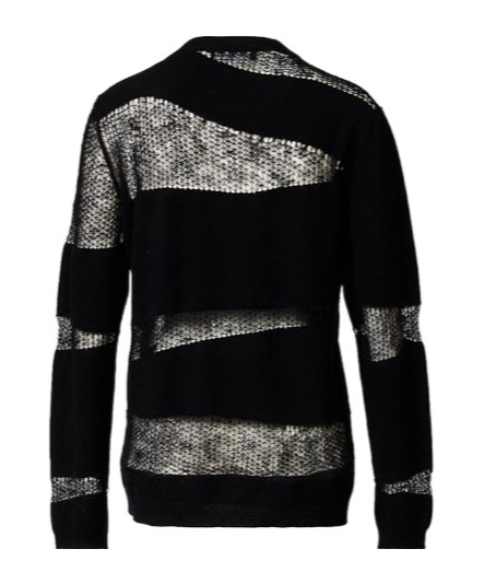 Fabiana Filippi Long-sleeved Sweater In Black
